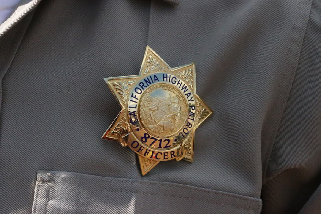 Security clearance badge next to foreclosure documents in Florida